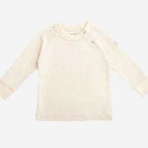 MON CHOU Baby Shirt 12-18 Months Organic Cotton Long Sleeve Crew Neck $30